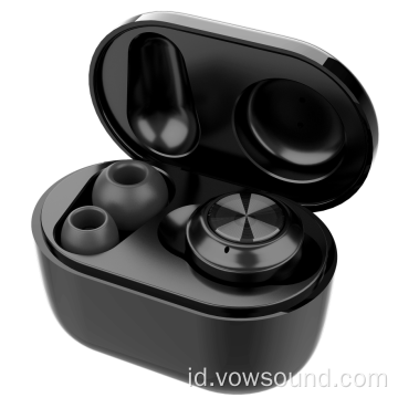 Mini Car Headset Earbud Nirkabel Earphone In-Ear